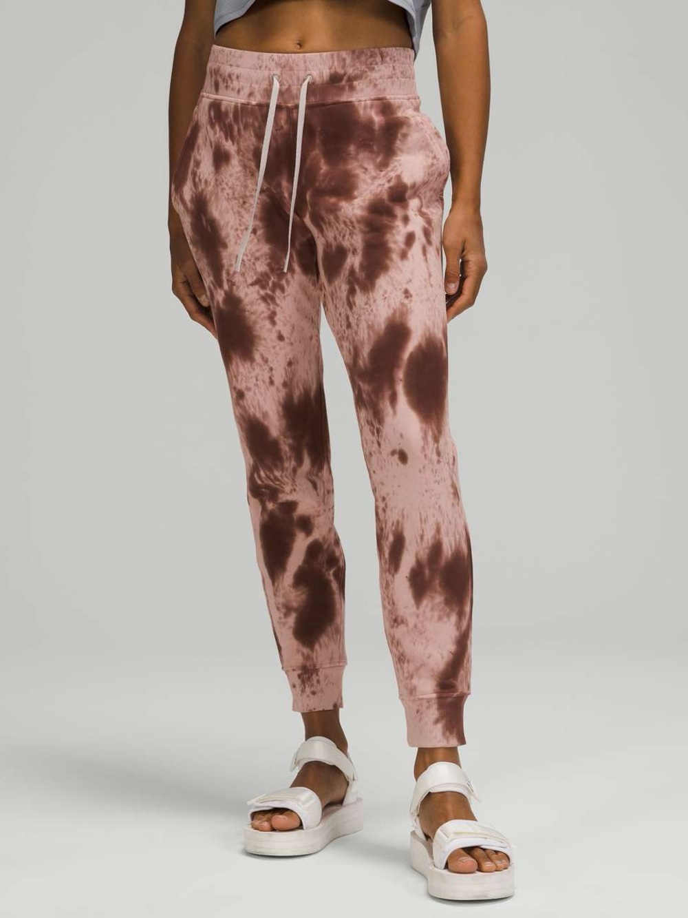 Lululemon Warm Down Jogger Size 12 Marble Dye Silky French Press